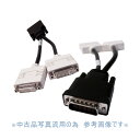 DMS-59 DVI分岐ケーブル DVI-I x2分配 DVI変換コード 訳アリA02036 ポイント消化 その1