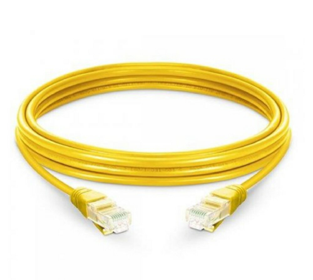 LANケーブル CAT5e 準拠 イエロー TIA/EIA568B 3m ポイント消化