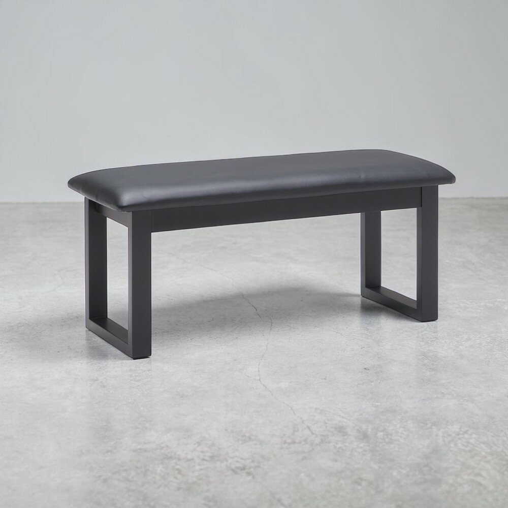 Rakuten - 万能ベンチ ダイニングベンチ ベンチ 座面PU 木製 食卓 完成品 高さ40 幅100 145 200 選べる おしゃれ チェア SKI0053