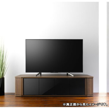 テレビ台 コーナー テレビラック 木製 65インチ 65型 対応 TV台 AVラック テレビボード キャスター付き コーナーボード ロータイプ 幅148.8 奥行39 高さ37.7cm おしゃれ ブラウン【代引き不可】【送料無料(一部地域を除く)】