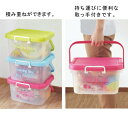 おもちゃ収納 カラーボックス 収納ボックス プラスチック フタ付 取っ手付 おもちゃ箱 Sサイズ 6個セット おしゃれ 可愛い ピンク2個 ブルー2個 グリーン2個 完成品 小物収納 収納グッズ 日本製 【送料無料】 2