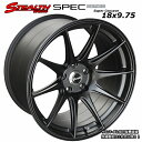 ■ STEALTH Racing SPEC-01 ■18X9.75J+20　PCD114.3　ホイール4本セット走り屋/チューニングカーにお勧め幅広サイズ!!強い逆ゾリのレーシングデザイン