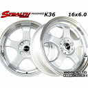 ■ STEALTH Racing K36 ■前後幅広＆スーパーディープ2段リム!!16x6.0J　チューニング軽四専用ホイールKENDA KR20　165/50R16 タイヤ付4本セット