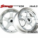 ■ STEALTH Racing K36 ■前後幅広＆スーパーディープ2段リム!!16x6.5J　チューニング軽四専用ホイールHankook 165/40R16 タイヤ付4本セット