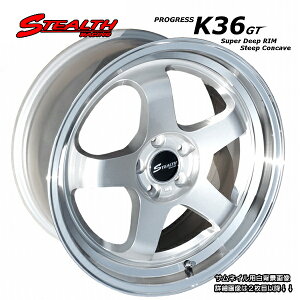  STEALTH Racing K36 GT (F/R) 17x8.0J+40PCD100ѡǥ2ʥ!!ۥ4ܥåȥȥ西86/ץꥦ/ХBRZ¾(ա塼ʡ)