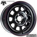 ■ U.S.Daytona デイトナ ■15x7.0J オフセット 40 PCD100ブラック色 ホイール4本セット走り屋/ヘラフラ/シャコタン推薦 カスタム/チューニングサイズ