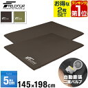 【楽天1位】キャンプマット 2個セット 幅 145cm x 198cm 厚さ 5cm エアーマット ダブル 収納袋付 マット マットレス 車中泊マット 車内泊 マット ベッド エアーベッド エアベッド エアマット 簡易ベッド 軽量 アウトドア 寝具 FIELDOOR 1年保証 ★[送料無料]