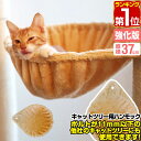 【楽天1位】 猫 ハンモック ベッド 汎用パーツ DIY 他社モデルにも 直径37cm ネジ穴約11mm 強化モデル 耐荷重6kg ペット用品 猫用品 キャットツリー用部品 交換部品 オプション カスタマイズパーツ ※ハンモックのみ ツリー本体別売 1年保証 ★ 送料無料