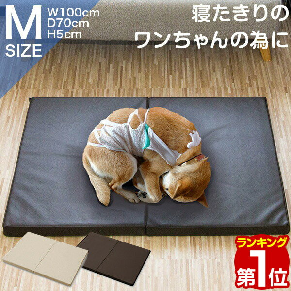 【楽天1位】 ペット 床ずれ 防止 クッション ペット用 床ずれ防止マットレス Mサイズ 100 x 70 x 5cm 介護マット ケアマット マット ペットベッド 犬 猫 シニア 小型犬 高齢 シニア犬 老犬 寝たきり 介護 ペット用品 1年保証 ★[送料無料]