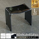 【楽天1位】バスチェア アクリル L