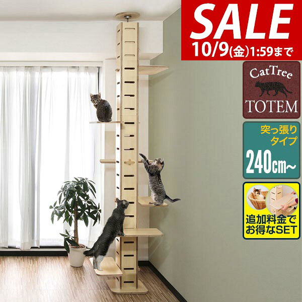 楽天市場】キャットタワー totemの通販