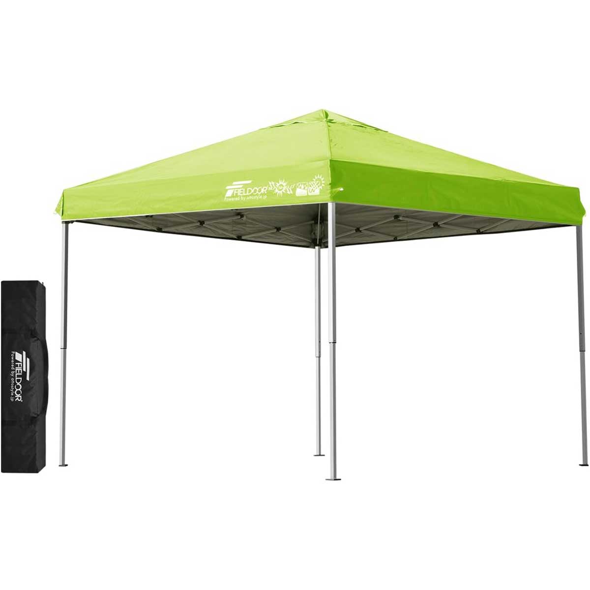 FIELDOOR ワンタッチタープテント 2.5m×2.5m