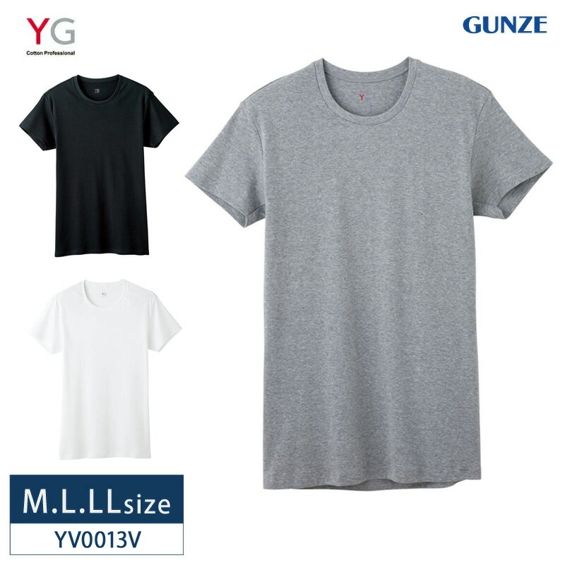 20%OFF GUNZE  YG ԥ奢åȥ 롼ͥå ݼ 100% Ⱦµ    ɽ MLLL YV0013V 