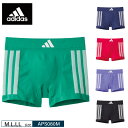 10%OFF GUNZE グンゼ adidas アディダス ボクサーブリーフ ボクサーパンツ 前とじ 吸汗速乾 ストレッチ素材 (M・L・LLサイズ) APS0...