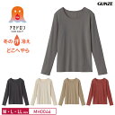 20%OFF GUNZE グンゼ ファイヤー アセドロン 長袖インナー 冬の汗冷えどこへやら あったか (M・L・LLサイズ) MH0046