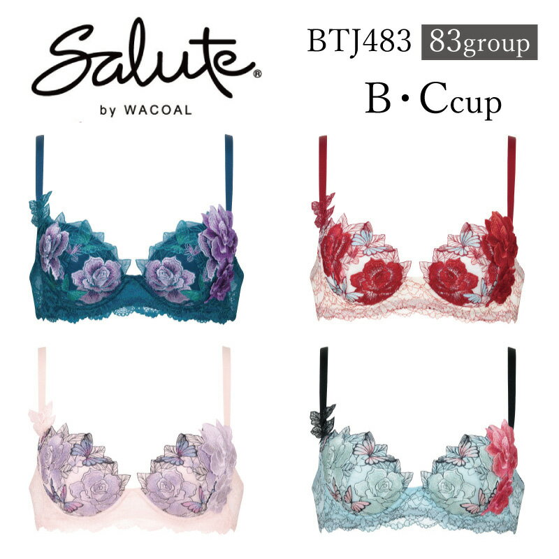 31%OFF R[ Wacoal T[g salute 83O[v 83g P-UP vbVAbv 3/4Jbvu BECJbv ( Pi uW[ fB[X ) BTJ483