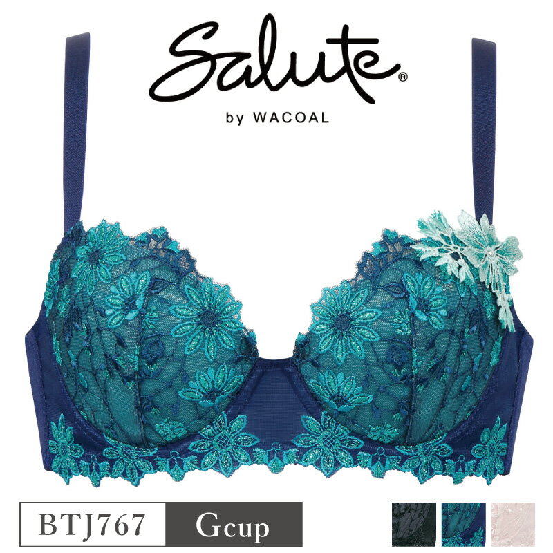 26%OFF【送料無料】ワコール Wacoal サルート salute 67グループ 67g 女優ブラ 3/4カップブラ Gカップ (下着 単品 ブラジャー レディース 女性) BTJ767