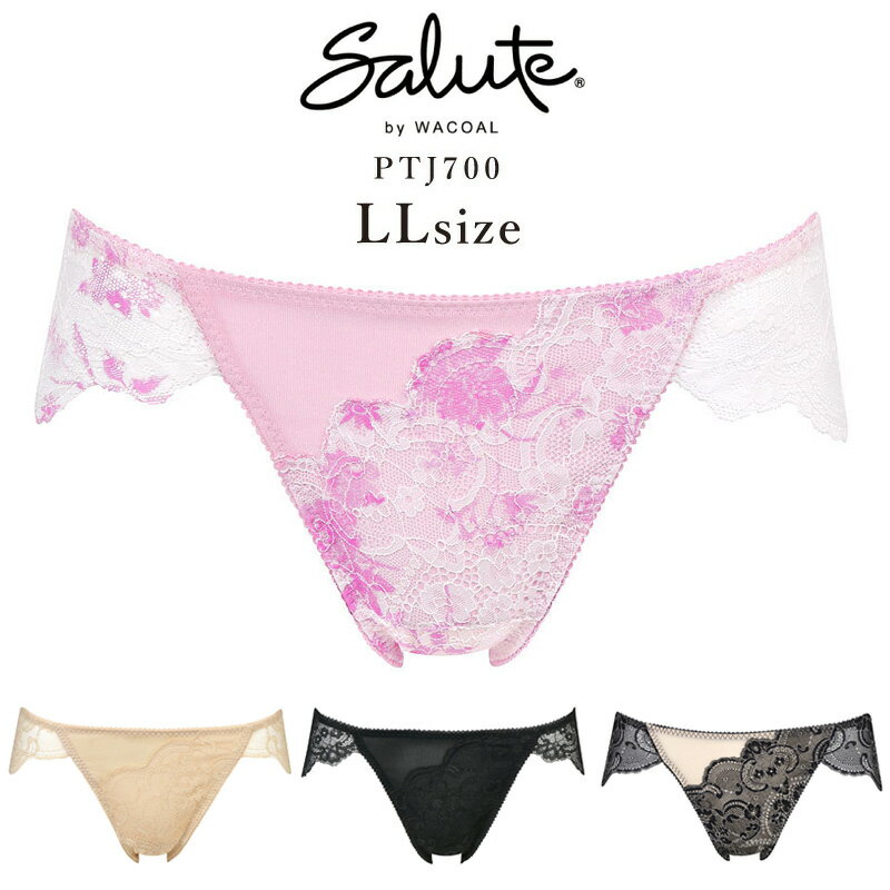 25%OFF ワコール サルート salute 00グループ　00G スタンダード ショーツ PTJ700 LLサイズ slt00-n 3wY