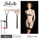 ワコール Wacoal サルート salute 28グループ 28G BTJ428ペア ガーターベルト ランジェリー 下着 単品 レディース 女性 Mサイズ GTJ628