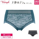 49%OFF Triumph トリンプ 天使のブラ スリムライン TR582シリーズ ショーツ はきこみ深めショーツ お腹すっぽり 下着 女性 レディース (M...