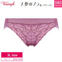 16％OFF Triumph トリンプ 天使のブラ スリムライン TR582シリーズ スタンダードショーツ レギュラーショーツ 下着 女性 レディース (3Lサイズ) 10217416 クリスマス