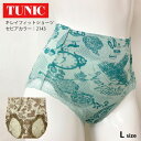 TUNIC チュニック キレイフィットショーツ【モダールベア天・レトロモノトン】 鴨居羊子 かもいようこ Lサイズ 2143 【返品交換不可】