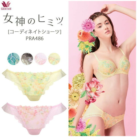 25%OFF ワコール 女神のヒミツ Tバックショーツ Mサイズ PRA486 wcl-met