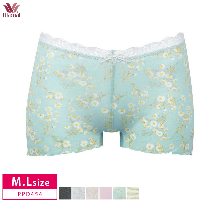 25%OFF ワコール Wacoal ゆるふわパンツ はきこみ丈 ふつう ボーイレングスショーツ (M・Lサイズ) PPD454
