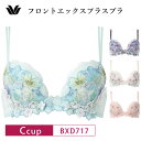 25%OFF ワコール Wacoal プレミアム WACOAL premium ワコールプレミアム 17グループ 17G フロントエックスプラスブラ 3/4カッ...