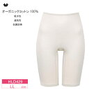 25%OFF Wacoal ワコールニット ひざ上丈 ボトム オーガニックコットン100% レディース ニットボトム (LLサイズ) HLD429