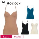 25%OFF ワコール Wacoal ゴコチ gococi ブラキャミソール ストラップタイプ スタンダードシルエット ノンワイヤー LLサイズ UGG122 3goY