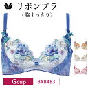 25%OFF ワコール コレクション Wacoal WACOAL Collection リボンブラ 脇すっきり 谷間メイク 3/4カップ ブラジャー ワイヤーブラ 単品 (Gカップ) BXB483