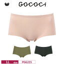25%OFF ワコール GOCOCi ゴコチ サニタリーショーツ ビキニ ハイカット ナイロングループ LLサイズ PGG235 3goY