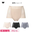 20%OFF ワコール Wacoal ショーツ スマートタイプ サポートショーツ 補整ショーツ はきこみ丈深め M・Lサイズ PPG110(4)