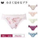 25%OFF ワコール wacoal 小さく見せるブラ レーシィ BRB453 ペアショーツ ハイレッグ(M・Lサイズ)PRA153