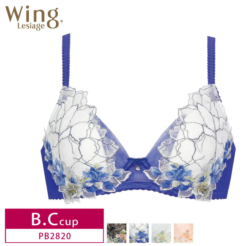 30%OFF R[ Wacoal ECO Wing VA[W Lesiage 2820V[Y 3/4JbvuW[ BECJbv PB2820 3uY