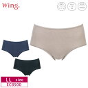 18%OFF Wacoal ワコール Wing ウイング サニタリーショーツ オーガニックコットン混 羽付きナプキン対応 (多い日用) 環境配慮(LLサイズ) ...