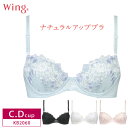 20 OFF Wacoal ワコール Wing ウイング ナチュラルアップブラ 3/4カップブラジャー 自然な谷間 ふんわり素材 ラクなつけごこち ( C Dカップ) KB2060 3uY