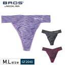 25%OFF ワコール メンズ BROS ブロス インナー ハイレッグ ビキニ Tバック 前閉じタイプ GF2040 3bY ホワイトデー