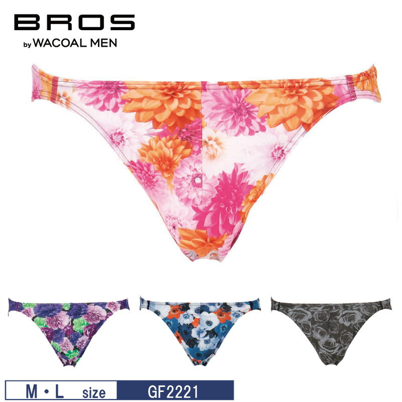 20%OFF ワコール wacoal メンズ BROS ブロス バイ ワコールメン ブリーフ 前閉じ ノーマル丈 M・Lサイズ GF2221のサムネイル