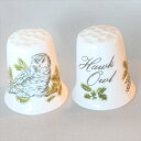 フクロウ ホーク オウル Hawk Owl 梟 アウル シンブル 指貫き ソーイング キルト パッチワーク コレクション アイテム 誕生日 ギフト プレゼント ...