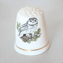 リトルオウル Little Owl コキンメフクロウ アウル 梟 シンブル 指貫き ソーイング キルト パッチワーク コレクション アイテム 誕生日 ギフト プ...