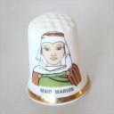 メイド マリアン Maid Marion ロビンフッドの妻 シンブル 指貫き ソーイング キルト パッチワーク コレクション アイテム 誕生日 ギフト プレゼン...