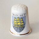 WATCHET 帆船 シールドイングランド 南西部 サマセット 港町 ウォチェット ボート博物館Birchcroft バーチクロフト シンブル 指貫き ソーイン...