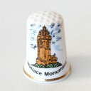 ウォレス モニュメント Wallace Monument 英雄ウィリアム ウォレスの記念塔 スコットランド シンブル 指貫き ソーイング コレクション アイテム...