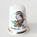 ニューフォレスト オウル サンクチュアリー フクロウ アウル Owl イギリス アドバタイジング ADVERTISING 広告 ポスター シンブル 指貫き ソー...