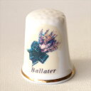ラベンダー Lavender バラター Ballater プレースネーム シンブル 指貫き ソーイング コレクション アイテム 誕生日 ギフト プレゼント 【中...