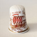 ノルゲ Norge ノルウェー 古い帆船 シンブル 指貫き ソーイング コレクション アイテム 誕生日 ギフト プレゼント 【中古】 02P09Jul16 53...