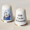 HMYブリタニア Her Majesty's Yacht Britannia イギリス王室最後のヨット 帆船 シンブル 指貫き ソーイング キルト パッチワーク...