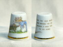 ブランベリーヘッジ のばらの村のものがたり Spring ミセスアップル ロイヤル ドルトン Royal Doulton シンブル 指貫き ソーイング アイテム...